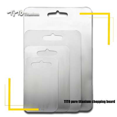 TITO Titanium factory wholesale not wood or stainless steel unfolding chopping board with different size for kitchen