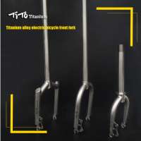 TITO factory wholesales titanium alloy electric bicycle front fork