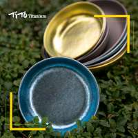 TITO factory wholesales pure titanium plate for kitchen or outdoor