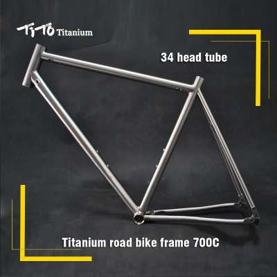 TiTo Baoji Manufacturer of high quality titanium bike road frame cyclocross