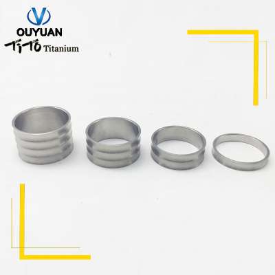 TiTo GR5 Titanium Alloy ARC Lightweight Headset Spacer Washer 5/10/15/20mm Bicycle Front Fork Washer Stem Washer