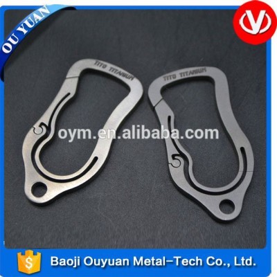 key ring materials titanium cheap wholesale