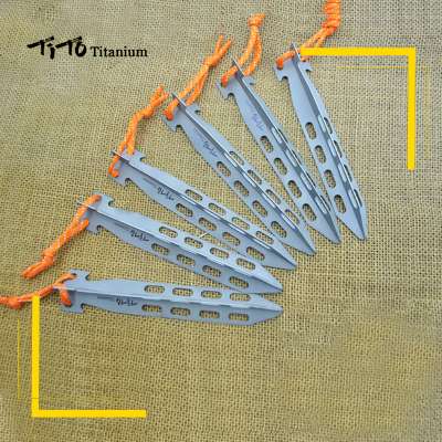 TITO factory pure titanium triangular nail peg